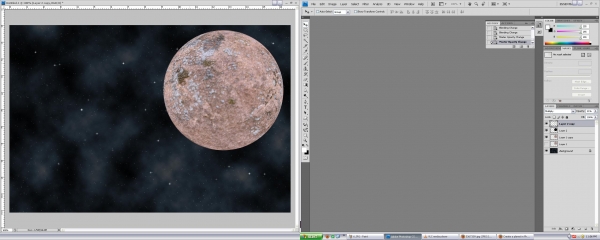 Creation of "realistic" planet: Step 7